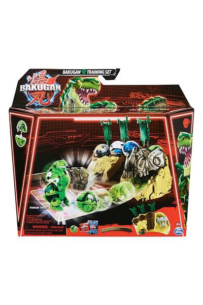Spin Masters Bakugan Titanium Trox training set with 1 figure