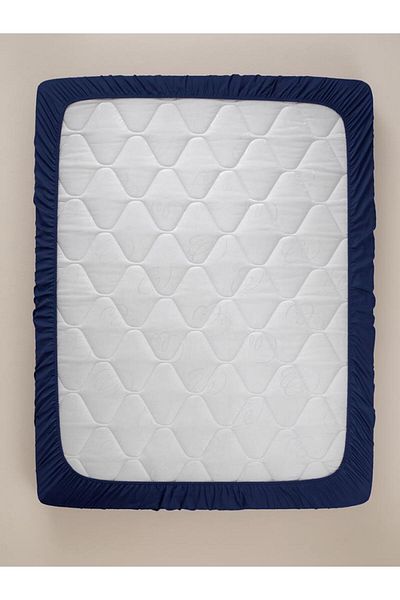 Karna Home Satin Fitted Sheet Suitable for Wide Beds – Modern Elegance with Slippery Texture