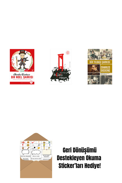 Alfa Yayınları Bir Noel Şarkısı + İki Şehrin Hikayesi + Bir Yılbaşı Şarkısı +...