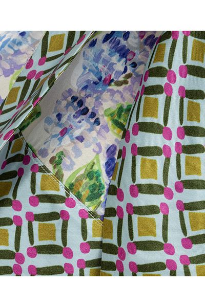 İpekyol Wrap Skirt - Watercolor Effect