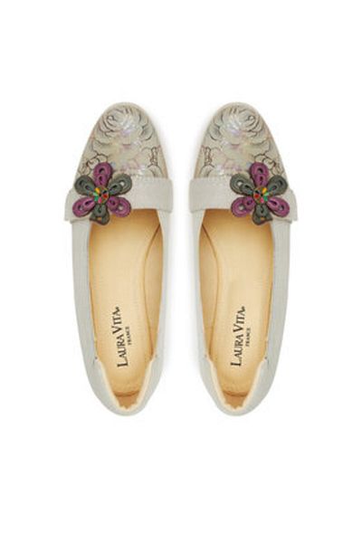 LAURA VITA Pantofi de damă albi LAURA VITA-REYANO 55 BLANC