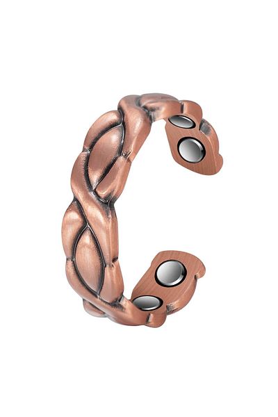 XTERRA 99.99% PURE COPPER RING WITH 4 THERAPEUTIC MAGNETS | Model VS-R15