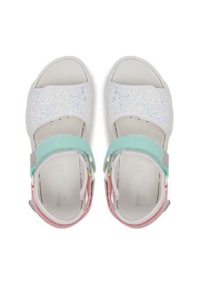 Primigi Sandale pentru fete albe PRIMIGI-7891900 D SNOW/BIANCO