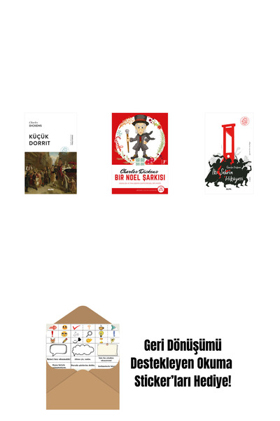 Alfa Yayınları Küçük Dorrit + Bir Noel Şarkısı + İki Şehrin Hikayesi + Okuma ...