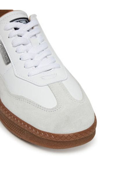 Steve Madden Women's Sneakers white STEVE MADDEN-SM11003591 WHS WHITE/ SILVER