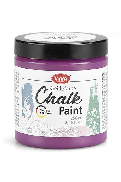Viva Decor Creamy furniture paint, with chalk, VIVA DECOR, 250ml Violet