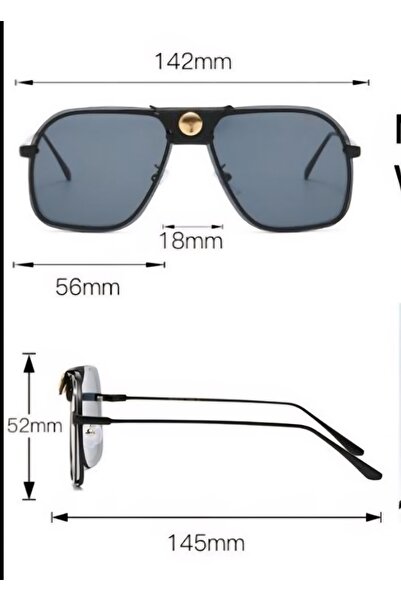 Escales Men's Uv-400 Protection Sunglasses