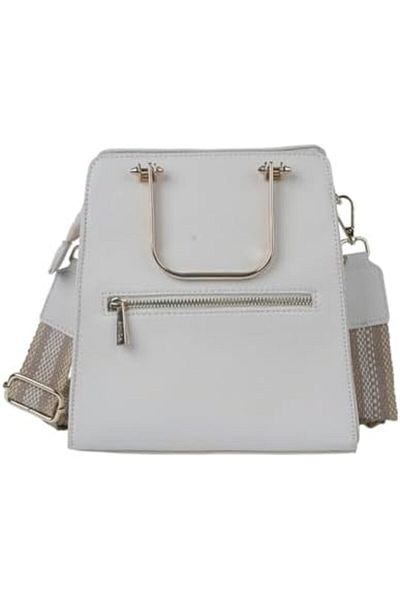 AMICA Aurelia Women's Shoulder Crossbody Handbag with Embellished Handles