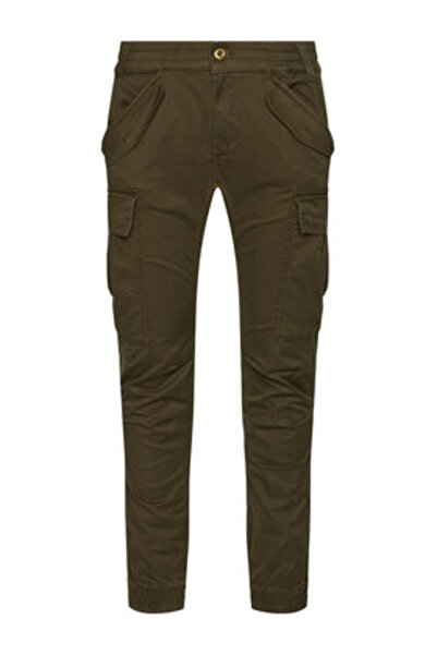 Alpha Industries Pantaloni jogger bărbătești verzi ALPHA INDUSTRIES-188201 41...