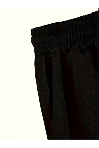 LAUSRA Erkek Esnek Rahat Giyim Siyah Mini Kesim Şort Denizde Plajda Giymelik