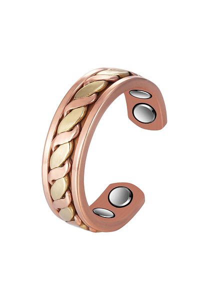 XTERRA 99.99% PURE COPPER RING WITH 4 THERAPEUTIC MAGNETS | Model VS-R17