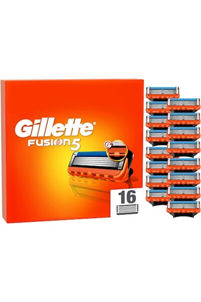Gillette Lame de ras manuale Gillette Fusion, 16 buc.