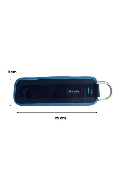 Rebuwo Single Cable Foot Apparatus |   D-Ring, Soft Pad, Adjustable Strap