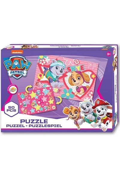 PAW PATROL Puzzle Paw Patrol - Skye and Everest, 50 pieces, 40 x 29 cm, Multicolor