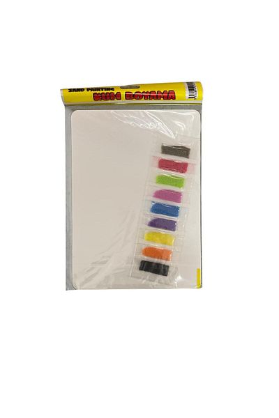 Onas Sand Painting 24 Pieces (8 Models in the Picture X 3 Pieces Each) 16.5X23 cm