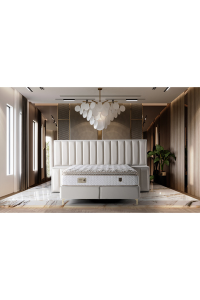 LORESSAMOBİLYA Madrid Yatak Ortopedik Visco Sünger Çift Kişilik