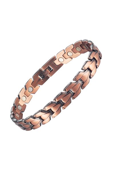 XTERRA THERAPEUTIC MAGNETIC BRACELET MADE OF 99.99% PURE COPPER | TREE OF LIFE | Model VS217