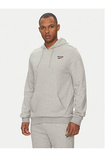 Reebok Hanorac bărbătesc gri REEBOK-100221785 139-18-00 NEGRU