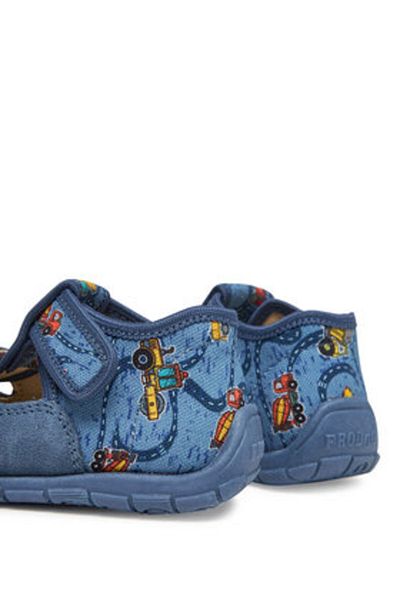 Froddo Papuci albaștri pentru băieți FRODDO-G1700412-3 DENIM+ M