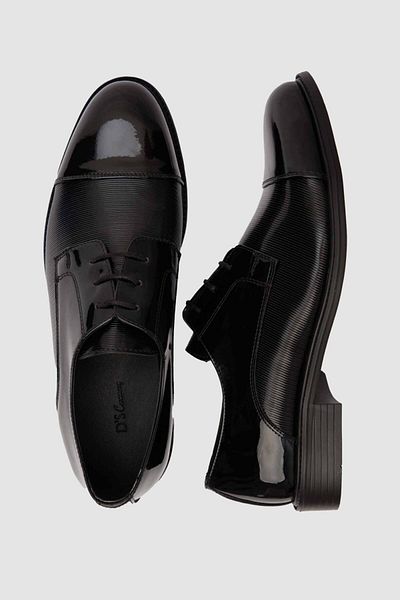 D'S Damat Ds Groom Black Tuxedo Shoes