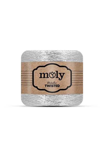 Moly Усукана метализирана хартиена връв 250 г