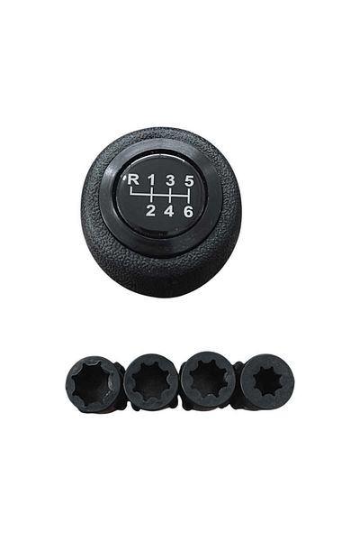 Oto Aksesuarcım Universal Gear Shift Knob Latched Black