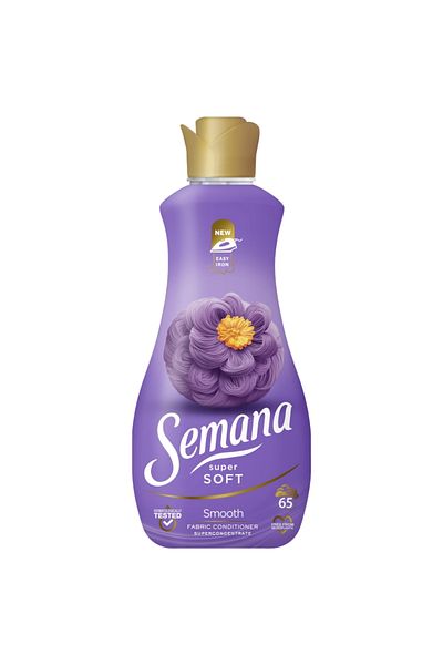 Semana WEEK SUPER SOFT FABRIC CONDITIONER 1.3L SMOOTH 65 WASHES