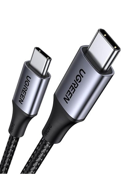 Ugreen كابل USB-C مضفر 240 واط PD 3.1، 2 متر