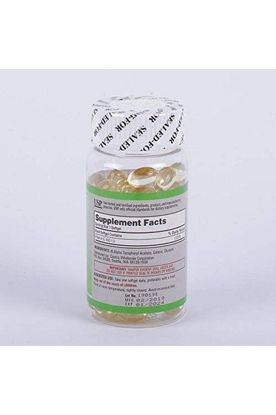 Atlas Prolife Vitamin E 400iu X 100 Softgels By Top Choice