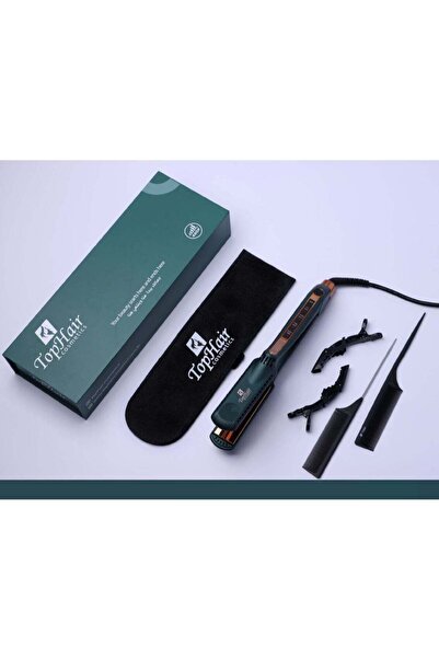 Others مكواة فرد الشعر السيراميكية الاحترافية من توب هير، درجة حرارة عالية تص...