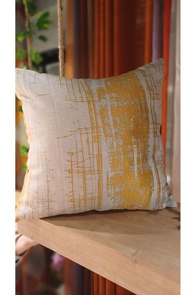 NEEA HOME Jacquard Woven Decorative Pillow Case - 45X45 cm |   Boutique Production – Hidden Zipper – Oeko-Tex
