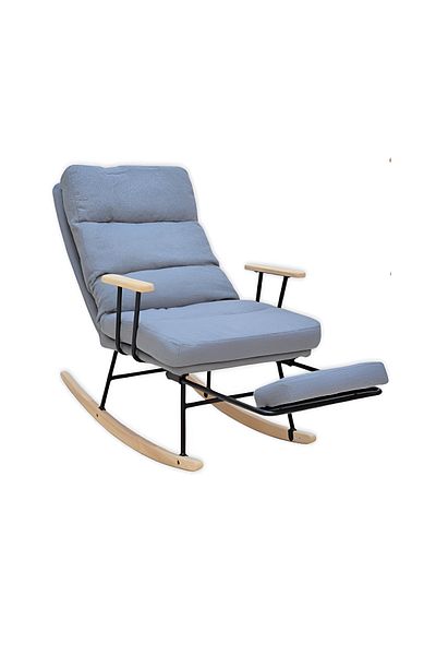 rexa Simple Modern Recliner Chair – Adjustable Backrest & Footrest for Home Comfort