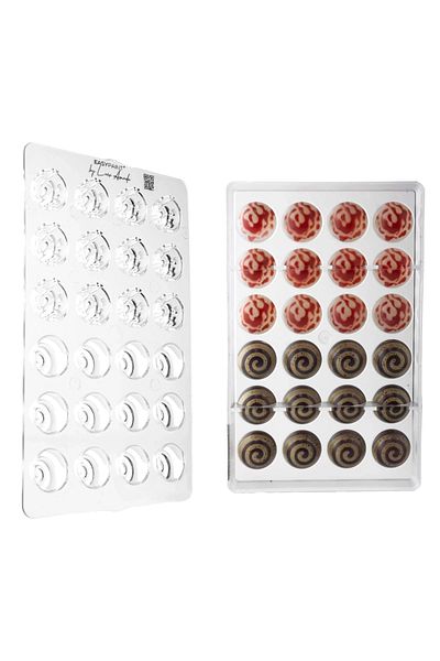 artizanmutfak Greyas Pralin Chocolate Mold Cm-3262 and Decoration Apparatus Ep-001