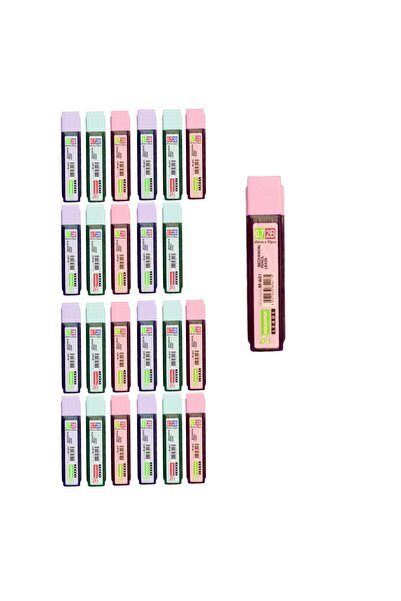 Mikro M-601 2B 60 mm 0.7 Kalem Ucu 24 Tüp Pastel Renkler M-601X24PSTL