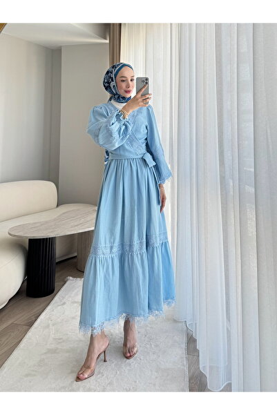Premium Fabric Lace Embroidered Muslin Skirt Set