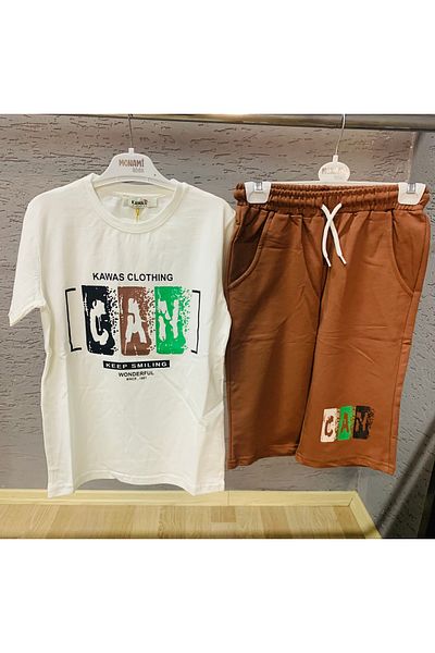 monami kids Boy's 2-Piece Shorts Suit