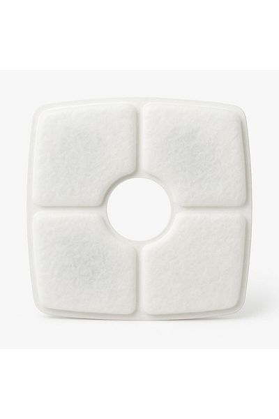 OEM Filtru de apă pentru fântână cu animale, cu orificiu central, model pătrat, 12x12 cm
