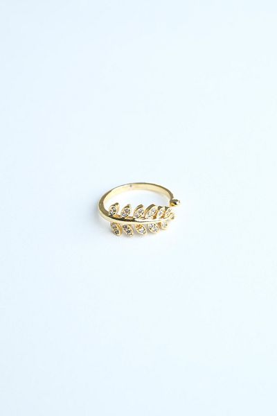 Jack Ferrero Zircon Stone Women's Ring (Adjustable)