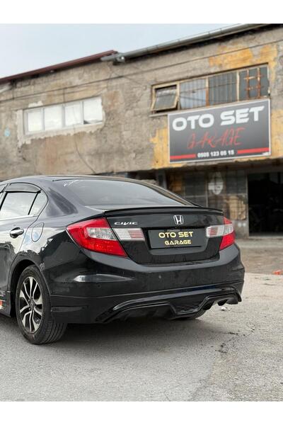 otoset Honda Civic Fb7 Custom Arka Tampon Eki