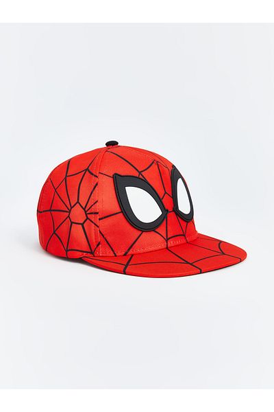 LC Waikiki Soft 100% Cotton Fabric Spiderman Printed Boy's Cap Hat