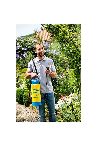 Gloria Primex 5 Pressure Sprayer Blue and Yellow 5 Liter
