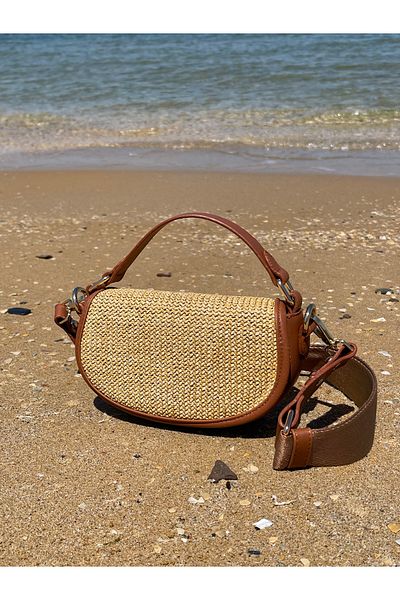Lunova Taba Women's Half Moon Model Hand and Shoulder Bag
