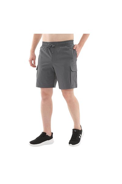Under Armour A1386560-025 Under Armour Ua Vibe Woven Cargo Κοντό ανδρικό σορτς και Capri Anthracite