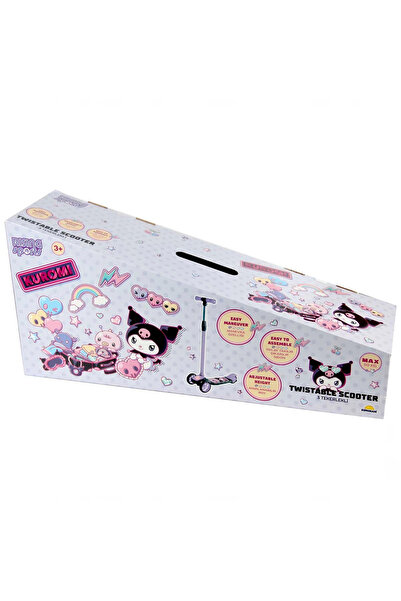 TOYFEST Kuromi Figured 3 Wheel Children's Scooter - Carries 50 kg