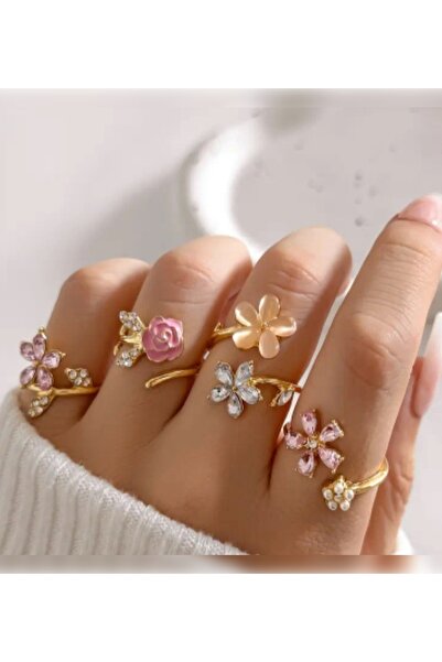 MURASSA BUTİK Bahar Mevsimi Yüzük Seti