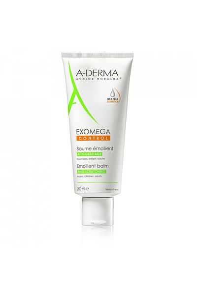 A-DERMA Exomega Control Laboratoires Balsam emolient anti-mâncărime, balsam, 400 ml