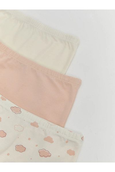 LC Waikiki Printed Girl's Boxer Set of 3