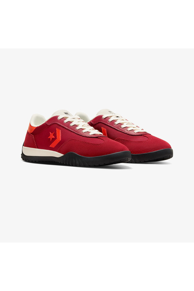 Converse Run Star Trainer Unisex Kırmızı Deri Sneaker