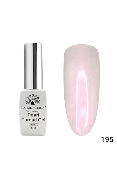 global fashion Oja semipermanenta Pearl Thread 8ml, 195