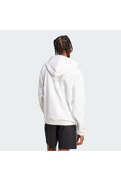adidas Men's White m Fi Sl Fz Sweatshirt Jd4944